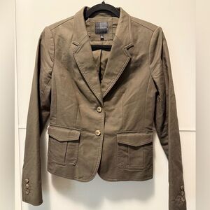 The Limited Olive Blazer Jacket
